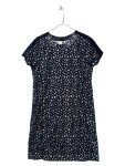 Vorschaubild 1 von Spitzenkleid Damen Blau Gr. 40 Elegant Lochmuster Festlich Kurzarm
