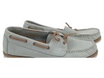Vorschaubild 2 von Loafer Damen Gr. 37 Blau Leder Schnürung 1 cm Maritim Freizeit Uni