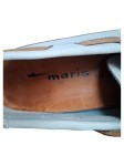 Vorschaubild 4 von Loafer Damen Gr. 37 Blau Leder Schnürung 1 cm Maritim Freizeit Uni