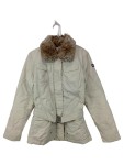 Vorschaubild 1 von Steppjacke Damen Gr. 36/S Beige Polyester Uni Outdoor Langarm Reißverschluss