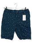 Vorschaubild 1 von Shorts Herren Blau Gr. W30/46/S Baumwolle Tiermotive Casual Freizeit