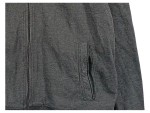 Vorschaubild 2 von Sweatjacke Herren Gr. 54/XL Grau Baumwolle Polyester Meliert Casual