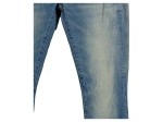 Vorschaubild 4 von Ripped Jeans Damen Gr. W27/36/S Blau Baumwolle Uni Casual 79 cm L30