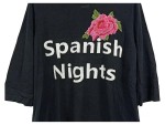 Vorschaubild 2 von Damen Pullover 3/4 Arm Schriftzug Stickerei Schwarz 48
