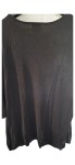 Vorschaubild 6 von Damen Pullover 3/4 Arm Schriftzug Stickerei Schwarz 48