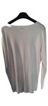 Vorschaubild 2 von Pullover Damen Weiß Sterne Spitze Applikation Viskose Gr. 48