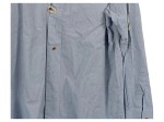 Vorschaubild 4 von OS-Trachten Trachtenhemd Herren Gr. 43/44 Blau Baumwolle Langarm