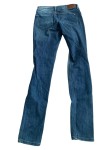 Vorschaubild 2 von Slim Fit Damen Gr. W27/36/S Blau Baumwolle Uni Casual Alltag