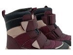 Vorschaubild 4 von Amphibiox Kinder Schneestiefel Lila Synthetik Klettverschluss Gr. 37