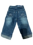 Vorschaubild 6 von Jeans Kinder Hose Blau Uni Regular Fit Gr. 74