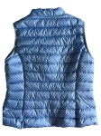 Vorschaubild 2 von Steppweste Damen Blau Gepunktet Ärmellos Gr. 38 M