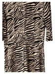 Vorschaubild 4 von Freizeitkleid Damen Gr. 44/XXL Beige Polyester Tierdruck Animal-Print