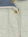 Vorschaubild 4 von Steppjacke Damen Gr. 36/S Beige Baumwolle Strukturmuster Casual Langarm