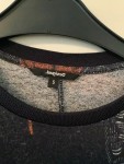 Vorschaubild 4 von Damen Maxikleid Langarm Blumenmuster Blau Gr. S