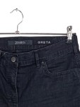 Vorschaubild 3 von Greta Jeans Damen Gr. 42 W33 Schwarz Straight Leg