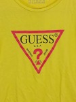 Vorschaubild 3 von Damen T-Shirt Gelb Logo-Print Gr. S 36 Baumwolle Modal