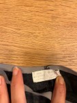 Vorschaubild 4 von Kinder Leggings Kariert Grau Blau Gr. 92 Baumwolle
