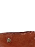 Vorschaubild 3 von Damen Stiefeletten Gr. 40 Orange Nubuk Leder Keilabsatz Schnürung