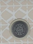 Vorschaubild 4 von Damen Geldbörse Portemonnaie Beige Geometrisch Reißverschluss