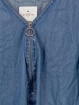 Vorschaubild 3 von Jeanskleid Damen Gr. 40/L Blau Lyocell Reißverschluss