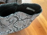 Vorschaubild 4 von Stiefeletten Damen Gr. 41 Grau Kunstleder Reißverschluss 6 cm Freizeit