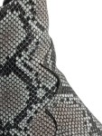 Vorschaubild 3 von Stiefeletten Damen Gr. 41 Grau Kunstleder Reißverschluss 6 cm Freizeit