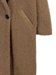 Vorschaubild 4 von Damen Teddy Mantel Übergangsmantel Beige Gr. 36/S Kuschelig