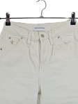Vorschaubild 2 von High Waist Jeans Damen W27 Beige Ankle Straight Fit
