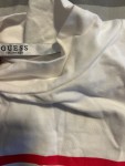 Vorschaubild 4 von Damen T-Shirt Weiß Logo-Print Stehkragen Gr. S