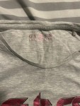 Vorschaubild 4 von Damen T-Shirt Logo Print Grau Gr. S Casual Baumwolle