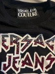 Vorschaubild 3 von Damen T-Shirt Schwarz Strass Logo Gr. S