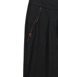 Vorschaubild 4 von Damen Anzughose Schwarz Gr. 42 Business Bundfaltenhose Gold-Details