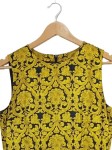 Vorschaubild 2 von ST.EMILE Etuikleid Damen Gr. 36 Schwarz Gold Barock Elegant Kleid