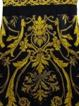 Vorschaubild 3 von ST.EMILE Etuikleid Damen Gr. 36 Schwarz Gold Barock Elegant Kleid