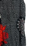 Vorschaubild 5 von Damen Bluse Ärmellos Gr. 36/S Mandala Blumenmuster Mehrfarbig