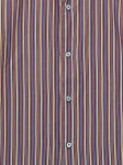 Vorschaubild 2 von Freizeithemd Herren Mehrfarbig Gr. 42/XL Baumwolle Gestreift Casual 60 cm