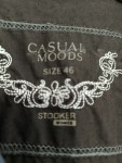 Vorschaubild 6 von Casual Moods Damen Karohemd Bluse Gr. 46 Grau Braun Baumwolle