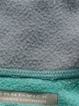 Vorschaubild 4 von Fleecepullover Damen Türkis Gr. 36/S Polyester Uni Outdoor Langarm