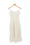 Vorschaubild 1 von Hof Damen Spitzenkleid Weiß Gr. 38/M Elegant Romantisch Midi
