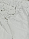 Vorschaubild 4 von Girls Jeans Shorts Weiß Destroyed Look Gr. 128 Denim