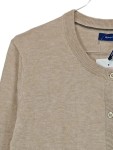 Vorschaubild 3 von Damen Strickjacke Cardigan Cotton Wool Beige Gr. L