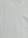 Vorschaubild 3 von T-Shirt Herren Gr. 52/L Weiß Baumwolle Uni Basic Kurzarm Alltag