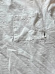 Vorschaubild 4 von T-Shirt Herren Gr. 52/L Weiß Baumwolle Uni Basic Kurzarm Alltag