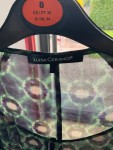 Vorschaubild 6 von Damen Kleid Gr. 38 Grün Blau Geometrisch Langarm