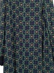 Vorschaubild 3 von Damen Kleid Gr. 38 Grün Blau Geometrisch Langarm