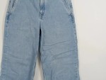 Vorschaubild 3 von Damen Jeans Wide Fit Cropped Hellblau W27 36 S Baumwolle