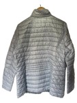 Vorschaubild 2 von Steppjacke Damen Blau Gr. 44 Polyester Kariert Casual Langarm