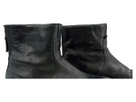 Vorschaubild 4 von Damen Stiefelette Schwarz Leder Plateau Gr. 39 Ankle Boots