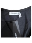 Vorschaubild 4 von Damen Bluse Weste Gr. 36/S Schwarz Hakenverschluss Baumwolle