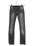 Vorschaubild 1 von Ripped Jeans Damen Gr. W26/34/XS Grau Baumwolle Uni Urban Angel Slim 35 cm